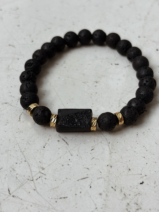 biżuteria męska Bransoletka męska Turmalin