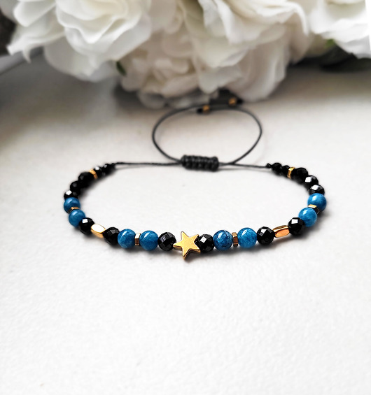 bransoletki z kamieni naturalnych SPEŁNIENIE MARZEŃ- z gwiazdką "Wypowiedz życzenie"