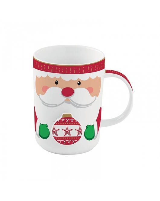 Kubek Porcelanowy Świąteczny Santa MIA home