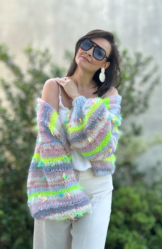 kardigany damskie Kardigan NeonLOVE