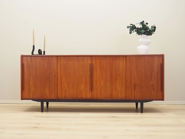 komody i szafki Sideboard tekowy, duński design, lata 70, produkcja: Dania