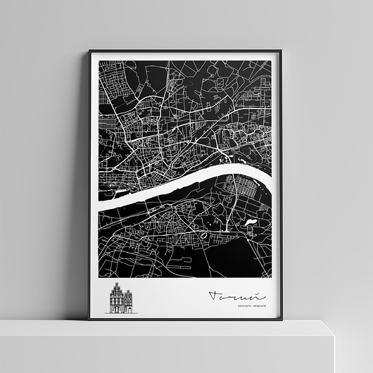plakaty Plakat Miasto - Toruń