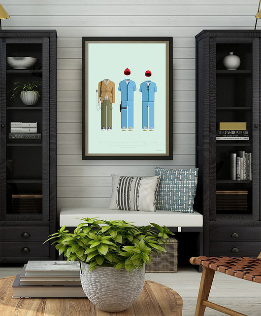 plakaty Life Aquatic - Wes Anderson - plakat 50x70 cm