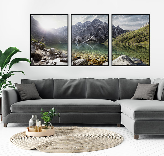 plakaty Panorama Tatr - Trzy plakaty