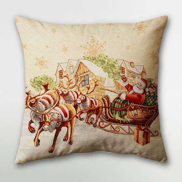 poduszki z grafiką Poduszka gobelinowa na gwiazdkę