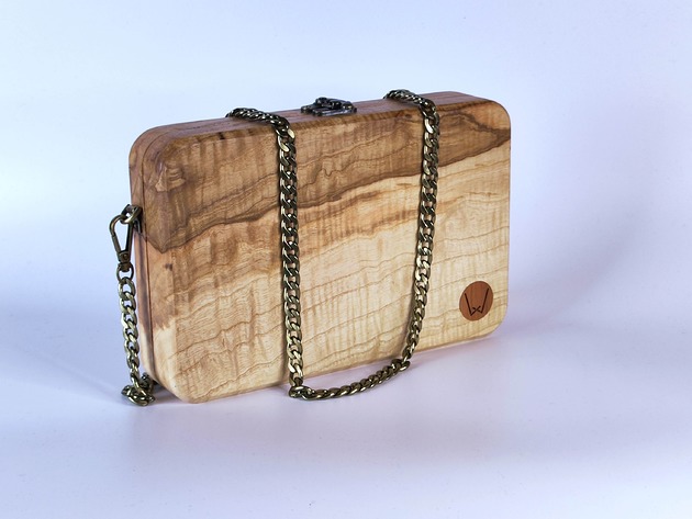 torby na ramię Torebka drewniana TRE - model DAGAZ