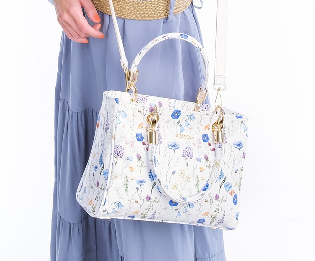 torebki do ręki Torebka skórzana Shopper -  Kuferek (7051)