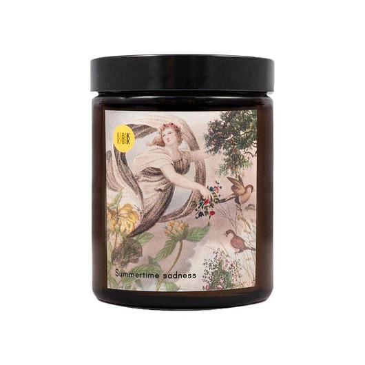 świeczniki i świece Świeca sojowa mandarynka melisa lawenda knot konopny Wspomnienie lata 180ml