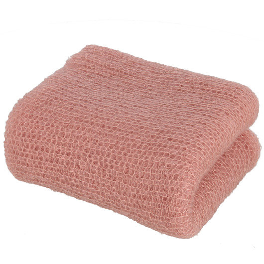 szale damskie Silk and mohair wrap dusty rose