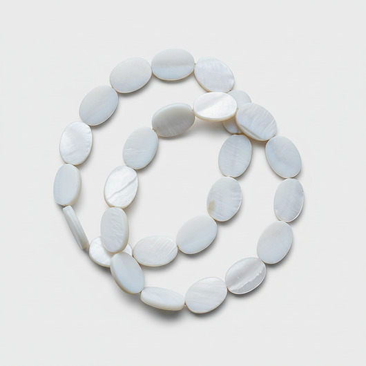 bransoletki ceramiczne Zestaw białych bransoletek z masy perłowej