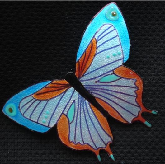 Motyl z krainy baśni Iris Szarooka
