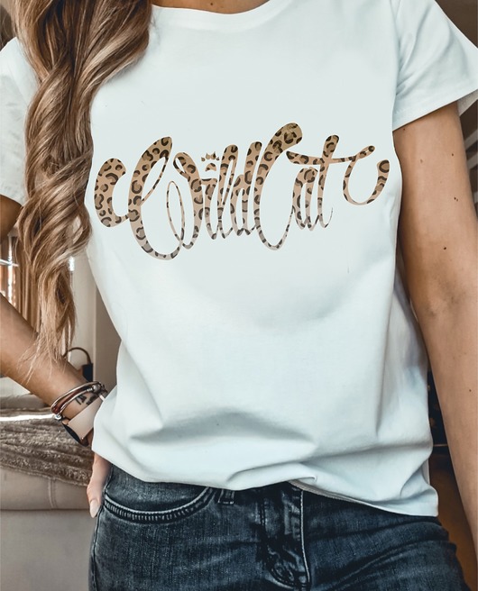 t-shirt damskie T-shirt Wild Cat Pantera