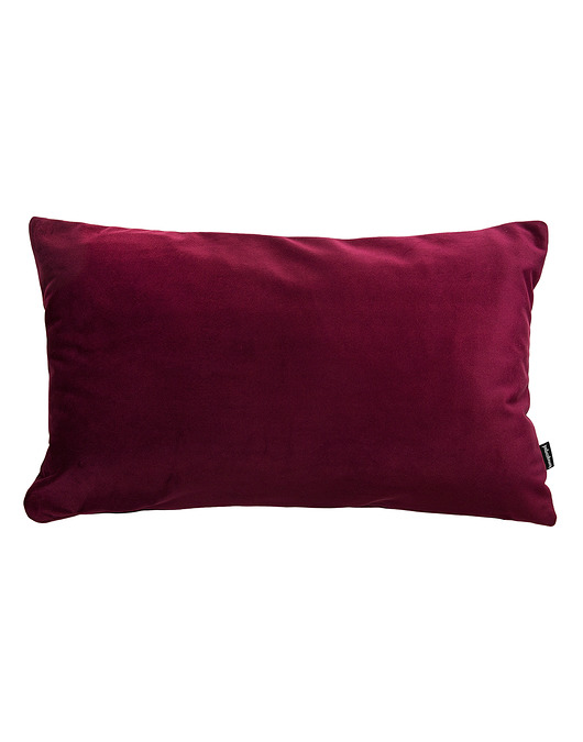 Velvet bordowa poduszka dekoracyjna 50x30 Poduszkowcy