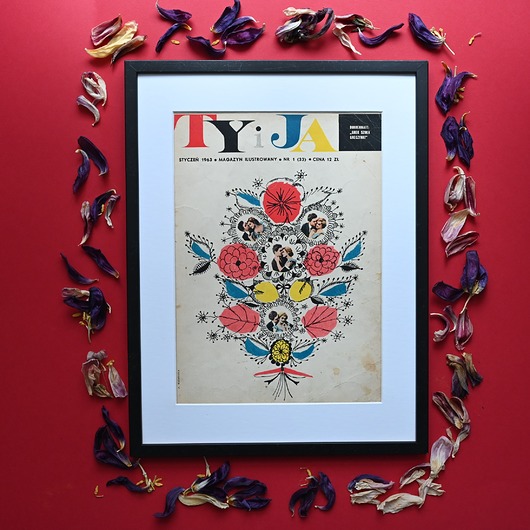 grafiki i ilustracje Okładka magazynu Ty i Ja