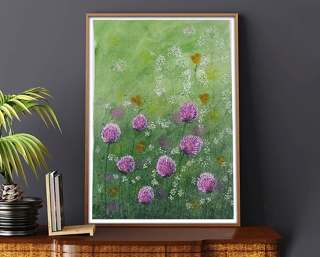 grafiki i ilustracje Koniczyna. Plakat