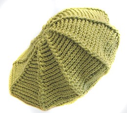 Beret - jasna oliwka eulalia