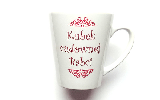 Kubek Latte DLA BABCI FarrowDesign