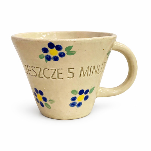 kubki Kubek ceramiczny kwiatki