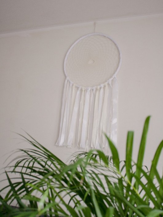 łapacze snów Łapacz snów biały eko boho minimalistyczny
