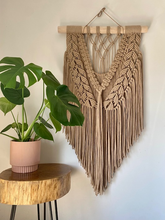 makramy Makrama na ścianę  w stylu boho