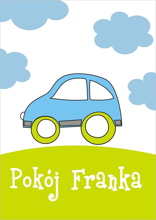 pokój Franka- poster KOKO by HOKO