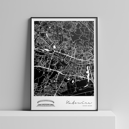 plakaty Plakat Miasto - Katowice