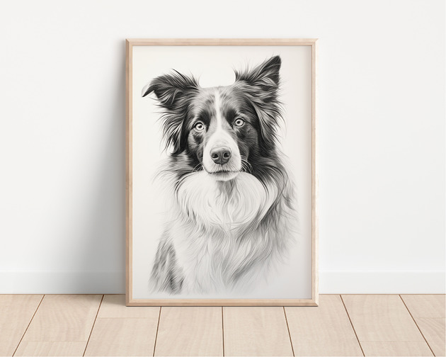 plakaty Plakat border collie