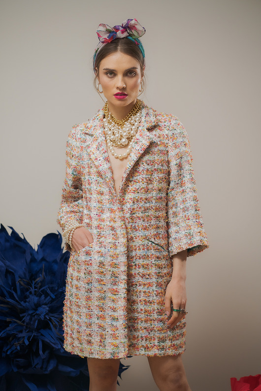 płaszcze damskie Płaszcz Chanelka