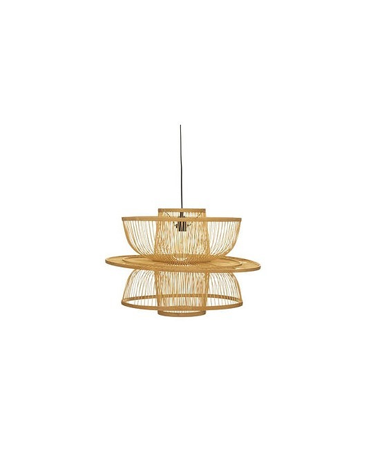 lampy wiszące Lampa Wisząca Bambusowa Liby Boho