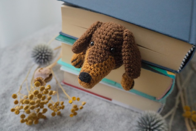 zakładki do książek Zakładka do Książki CZEKOLADOWY JAMNIK