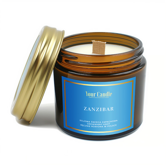 świece zapachowe Świeca zapachowa sojowa Zanzibar 120ml- Your Candle