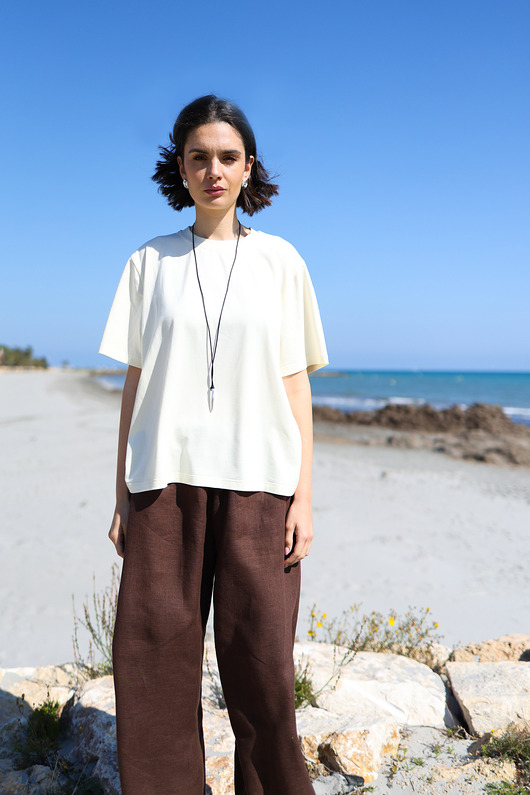 t-shirt damskie T-shirt One masełkowy