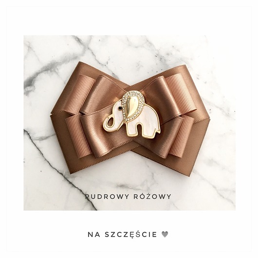 broszki Symbol szczęścia. Słoń z trąbą do góry. NEW