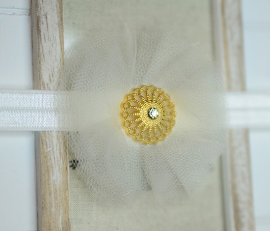 Opaska z kwiatkiem  smalldesign