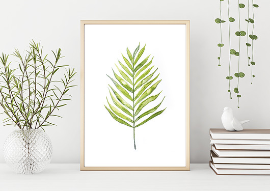 Plakat liść 3 - A3 Maly Wielki Design
