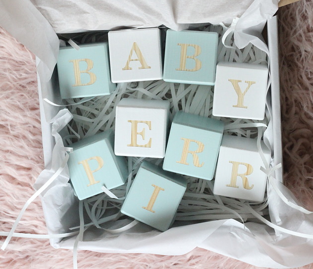 Klocki drewniane 5x5cm ArtyhaKids