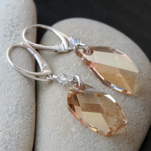 KOLCZYKI ROYAL - kryształ Swarovski - IMPRESJA
