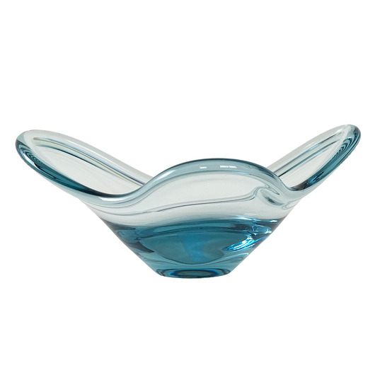 patery i talerze Patera szklana, duński design, lata 60, produkcja: Holmegaard