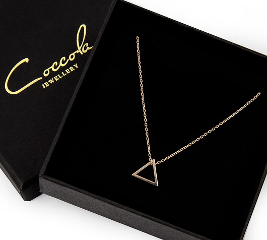 NASZYJNIK SREBRO 925 POZŁACANE RÓŻOWYM ZŁOTEM Coccola JEWELLERY