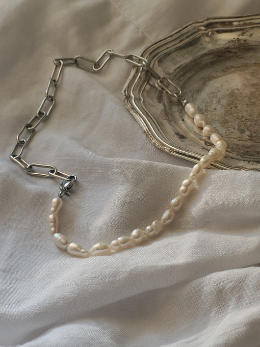 naszyjniki - inne Naszyjnik Perle