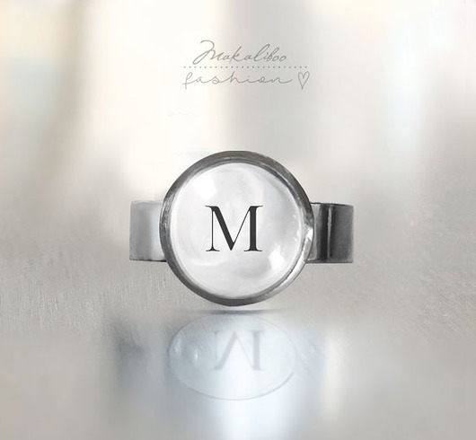 pierścionki srebrne Personalizowany Mini simple ring