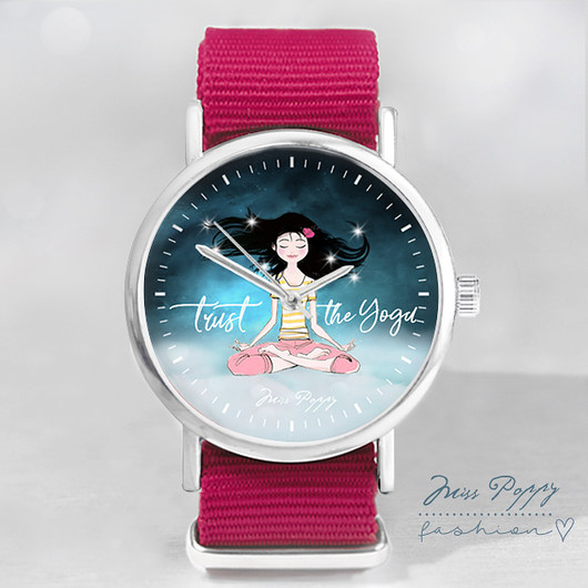 - 12 %  Trust the Yoga - Zegarek Miss Poppy  Makaliboo