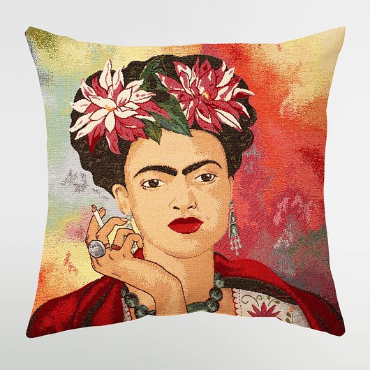 poduszki z grafiką Poduszka ozdobna Frida Kahlo