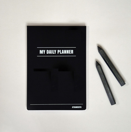 My daily planner - czarny - A5 ATRAMENTO