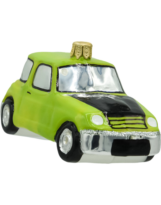 ozdoby choinkowe Bombka choinkowa: Auto Jasia Fasoli Mini Morris: zielony
