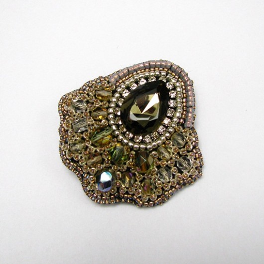 Broszka Black Diamond Magdalena Wojnicz Wroblewska