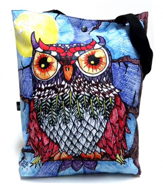 Duża torba z sową Gaul Designs
