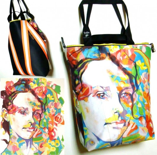 111 art MIMA bag & JASINSKI print MIMAbags