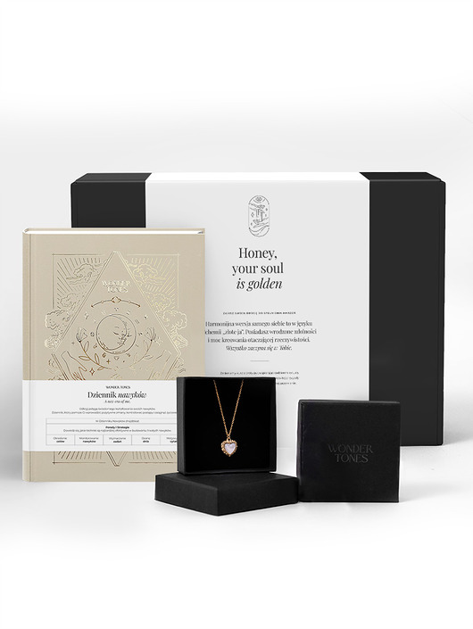 kalendarze i plannery Zestaw Journalingowy: Dziennik Nawyków + Naszyjnik