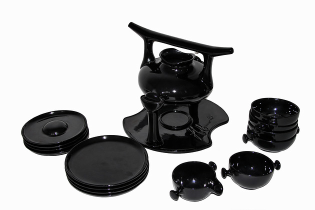 filiżanki Porcelanowy serwis kawowy Zen Luigi Colani Niemcy lata 70.